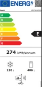 Bosch KGN76VWE0N 526 LT No-Frost Kombi Tipi Buzdolabı - 6
