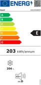 Bosch GSV29VWE0N 206 LT 6 Çekmeceli Dikey Derin Dondurucu - 5