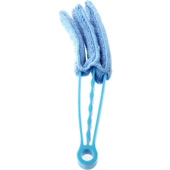 [gui Xulian]2x Minifiber Üçlü Kör Temizleyici Mitt Jaluzi Jaluzi Silgi - 2