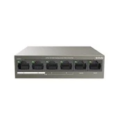 Tenda TEF1106P 6 Port 4 Port Poe+ 10-100 + 2 Port Uplink Switch Çelik Kasa Rack Mount - 2