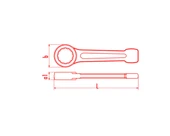 İzeltaş Yıldız Çakma Anahtar 32 mm thumbnail 2