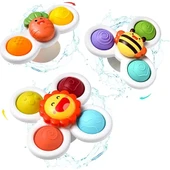Prodigy Toy 3 Adet Vantuz Iplik Oyuncakları Banyo Oyuncakları - 1