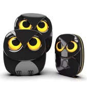 Monozone Işıklı Baykuş Şekilli 2 Alıcı 1 Verici Kapı Zili Hasta Çağırma Butonu Su Geçirmez Zil thumbnail 7