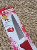 Sürmene 61004 Mutfak Bıçağı (9,50 Cm) Kırmızı - 4