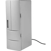 Richard Buzdolabı Mini USB Buzdolabı Dondurucu Kutular Içecek Bira Soğutucu Isıtıcı Seyahat Buzdola - 3