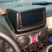 Araba Stereo Radyo DVD Paneli Ses Montaj Fasya Kiti Doblo 2002-2017 Için DVD Çivisiz Çerçeve Dash - 2