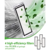 Revo S/q Revo Maxv/q Revo Pro Robot Süpürge Ana Yan Fırça Hepa Filtreler Paspas Bezi Toz Torbaları - 3