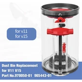 V11 V15 SV14 SV15 SV22 Elektrikli Süpürge Aksesuarı Toz Toplama Kovası Için Yedek Toz Haznesi ve - 3