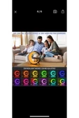 Kablosuz Şarj Çalar Saat Bluetooth Hoparlör App Kontrol Rgb Gece Lambası Çok Fonksiyonlu Atmosfer - 2