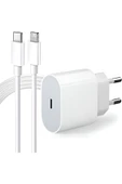 Reccı Iphone Tüm Serilerle Uyumlu Hızlı Şarj Aleti Seti 15w Adaptör Usb-c Kablo - 1