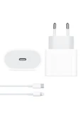 Apple Iphone 11 / 11 Pro / 11 Pro /12 Pro/12 Pro Max Uyumlu 20w Hızlı Şarj Aleti Ve Kablosu - 1