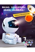Astronot Projektör Gece Masa Lambası Galaxy Gökyüzü Nebula Projeksiyon Kumandalı Aydınlatma thumbnail 1