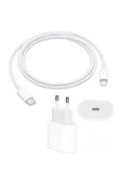 Iphone 11/11 Pro/11 Pro 12 12 Pro Uyumlu Yeni Nesil Typc Girişli 20w Hızlı Şarj Aleti - 1