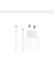 İphone 20Watt Hızlı Şarj Aleti Seti (20watt Adaptör+ Lightning Kablo) Orijinal - 1