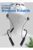 Wireless Neckband Sport Headset Boyunluk Kulaklık thumbnail 3