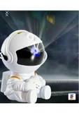 Astronot Robot Tasarım Bluetooth Gökyüzü Gece Lambası Zamanlama Kumandalı - 3