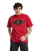 Galatasaray Orijinal Lisanslı GS Logo Kırmızı Erkek T-Shirt thumbnail 5