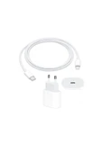 İphone 20Watt Hızlı Şarj Aleti Seti (20watt Adaptör+ Lightning Kablo) Orijinal - 4