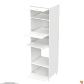 Modilayn TİLE Ankastre Fırın Dolabı (60x217x56 cm) - 4 Kapaklı, Ekmeklikli Kiler Mutfak Dolabı - 8