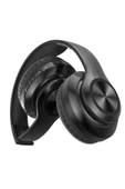 P68 Bluetooth Kablosuz Stereo Kulaklık Siyah thumbnail 3