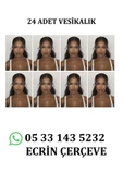 Vesikalık Biyometrik Fotoğraf Baskısı - 24 Adet - 1
