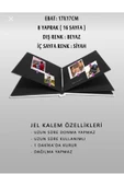 Fotoğraflı Anı Albümü Kare Anı Hatıra defteri 36 Adet 5x7 Fotoğraflı Hikaye Hatıra Albümü - 2