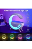 KABLOSUZ ŞARJ/ LED IŞIK/ HOPARLÖR/ Led Wıreless Chargıng Speaker - 2