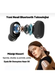 Siyah Airdotspro Ledli Şarj Göstergeli 5.0 Bluetooth Kulaklık - 4