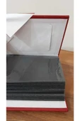 100lü 15x20cm Fotoğraf Albümü Beyaz - Deri Kaplı Foto Pencereli - Aile Resimleri Için Album - 4