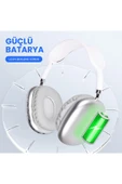 Max Görünümlü Kablosuz Bluetooth Kulak Üstü Kulaklık thumbnail 5