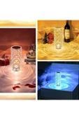 Dokunmatik LED Işıklı Kristal Gece Lambası - Kumandalı ve Renk Değiştiren - 5