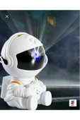 Gökyüzü Projeksiyon Gece Lambası Çocuk Odası Kumandalı Astronot Projektör Uzay Gece Aydınlatması - 1
