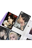 Yeşil Kpop Fotokart Albümü, Binder 6x9 Instax Fotoğraf Resim Albümü Kartlık thumbnail 1