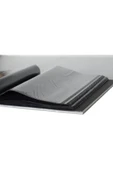 15x21 Lacivert Sh Albüm Beyaz 100’lük Deri Desenli Fotoğraf Albümü 15x21cm - 2