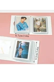 Siyah Binder Kpop Fotokartlık Mini Albüm, 6x9 Instax Fotoğraf Resim Albümü Kartlık - 2
