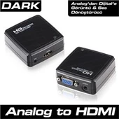 Dark DK-HD-AVGAXHDMI VGA to HDMI Aktif Dönüştürücü - 2