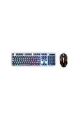 Yk Design Yk-30 Gaming Oyuncu Rgp Işıklı Klavye Mouse Set - 1