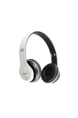 Beyaz Bluetoot Wireless Kulaküstü Kulaklık - 1