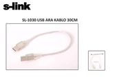 S-link SL-1030 Usb2.0 30cm Usb to Usb Kablosu - 4