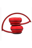 Kırmızı P47 Bluetooth Kulaklık Wireless Kablosuz P47 - 4