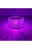 Lw-9 Şarjlı Kristal Elmas Masa Lambası Dokunmatik Romantik Akrilik Led Gece Lambası - 4