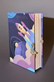 SPACE JOURNAL, KİLİTLİ Hatıra Defteri, Günlük, Ajanda thumbnail 1