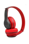 Kırmızı P47 Bluetooth Kulaklık Wireless Kablosuz P47 - 3