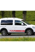 İndispensableyl Volkswagen Caddy Yan Kapı Ve Arka Kapı Sticker Etiket Modeli - 1