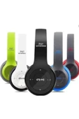 Siyah Extra Bass Wireless Bluetooth Kulaküstü Kulaklık - 1