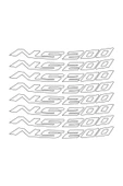 İndispensableyl Bajaj Pulsar NS200 Jant İçi Sticker Etiket Modeli - 1
