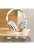 Bluetooth Kulaklık Hi-Fi Yüksek Kalite Ses Bass Müzik Ayarlanır Kafa Bandı Tıkaç Type-C Şarj Aux - 5