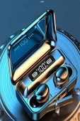 Dokunmatik Kablosuz Bluetooth Oyuncu Ve Müzik Kulaklığı 2000mah Powerbank Ios&android Uyumlu F9-55 - 1