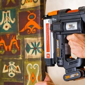 WORX WX842.9 20Volt 15-50mm Profesyonel Şarjlı Çivi Çakma Makinesi + 2700 Adet Yedek Çivi (Akü Dahil Değildir) - 9