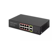HADRON HD08 POE SWITCH 2UPLINK 8+2 10-100 MBPS 8PORT - 1